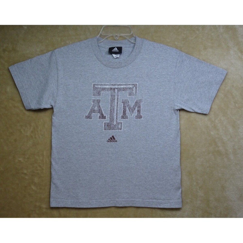 adidas Texas A&M Youth Shirt Size Large